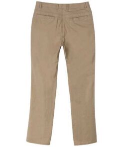 Alternative view of Plus Size Mens Casual Solid Color Straight Leg Cotton Slim Fit Pants