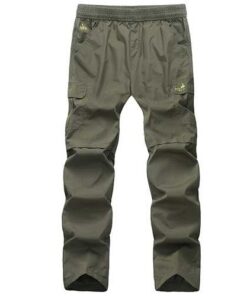 Alternative view of Plus Size M-5XL Outdoors Quick Drying Multi Pocket Pants