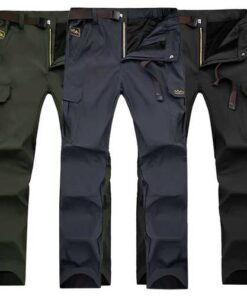 Spring Men's Outdoor Mountaineering Pants Uphill Walks Waterproof Windproof Warm Breathable Trousers