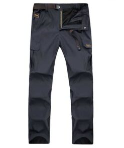 Alternative view of Spring Men's Outdoor Mountaineering Pants Uphill Walks Waterproof Windproof Warm Breathable Trousers