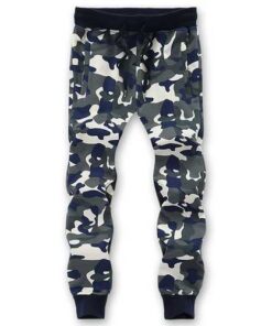 Alternative view of Big Size S-6XL Camouflage Running Drawstring Sweatpants Mens Casual Drawstring pants