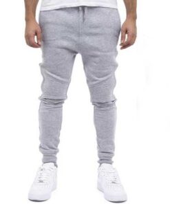 Alternative view of Gym Elastic Skinny Trousers Casual Harem Hip-hop Sweatpants Mens Fitness Jogger Pants