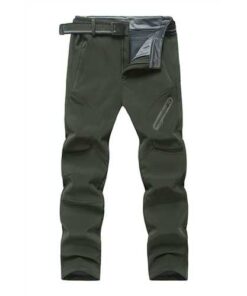 Men's Plus Size M-7XL Moutain Hardwear Pants Waterproof Windproof Polar Fleece Straight Leg Trousers