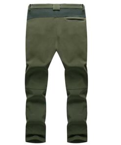 Alternative view of Mens Outdooors Thick SporT-pants Soft Shell Waterproof Windproof Warm Mountaineering Pants