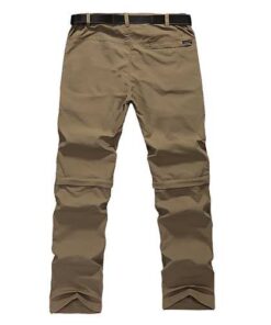 Alternative view of Mens Outdoor Elastic Detachable Water Repellent Sport Pants