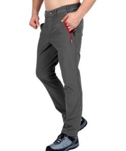 Alternative view of Men Winter Fleece Warm Outdoor Climbing Pants
