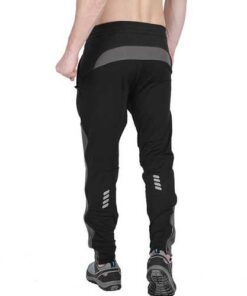 Alternative view of Men Winter Outdoor Fleece Warm Punch Pants Waterproof Windproof Climbing Cycling Trousers