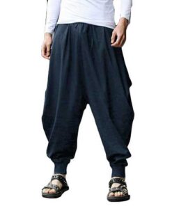 Alternative view of INCERUN Men Casual Harem Pants