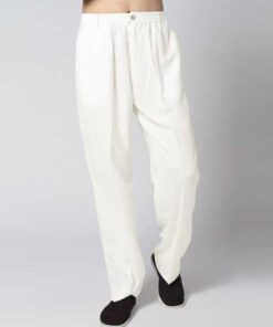 Alternative view of INCERUN Men's Cotton Linen Loose Straight Trousers