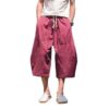 Mens Cotton Linen Loose Casual Calf-Length Harem Pants