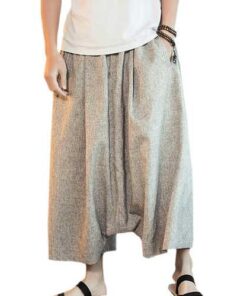 Alternative view of Fashion Men's Large Size Calf-Length Pants