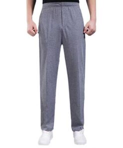 Men's Thin Elastic Sports Pants