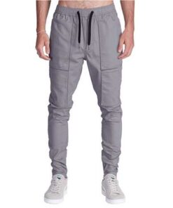 Men Fashion Loose Cotton Mid Rise Harem Outdoor Pants