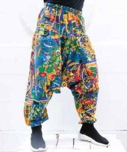 Mens Casual Plus Size M-5XL Cotton Elastic Waist Pants