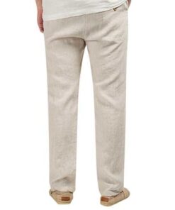 Alternative view of Chinese Style Men's Linen Cotton Casual Pants