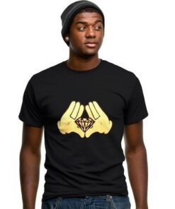 Diamond Cartoon Hands T-Shirt