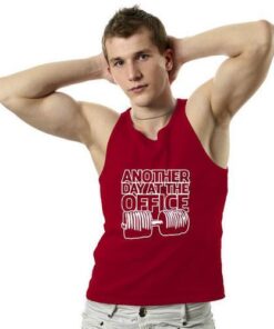 Another Day At the Office. Men Tank Top