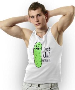 Just Dill With It. Men Tank Top