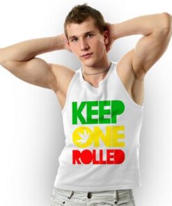 Keep One Rolled Tank Top