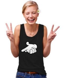 Cartoon Hands tank top