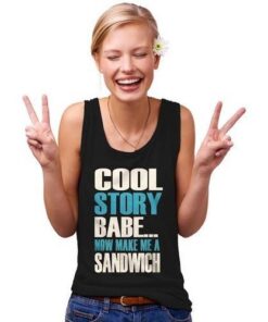 Womens Cool Story Babe Tank Top