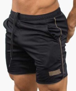 Mens Elastic Waist Jogging Soprt Shorts