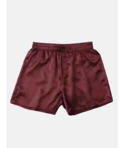 Thai Silk Smooth Elastic Waist Boxers Short