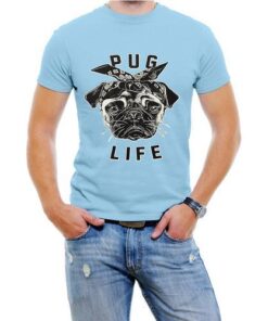 Pug Life Men Graphic T-Shirt