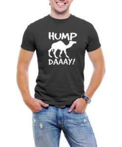 Hump Day Camel Men T-Shirt Soft Cotton Short Sleeve Tee