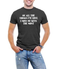 All Things Lost Men T-Shirt Soft Cotton Short Sleeve Tee