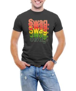 Swag Men T-Shirt Soft Cotton Short Sleeve Tee